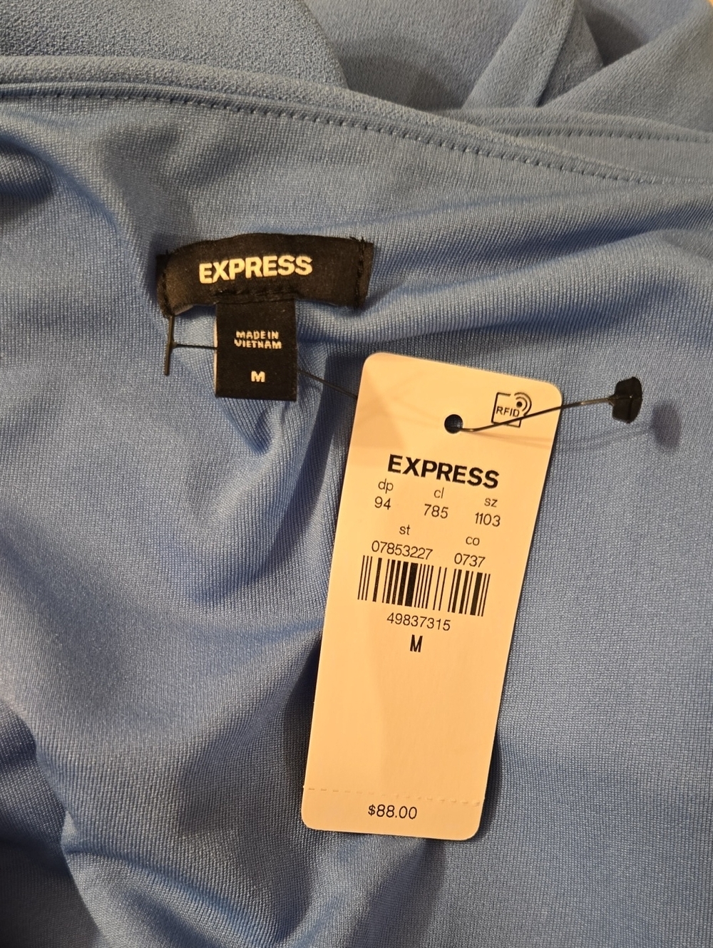 Crepe Square Neck Sleeveless Seamed Midi Sheath Dress - Picture 7 of 7